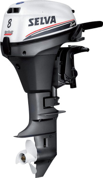 Selva Aussenborder Ray 8l., 8ps