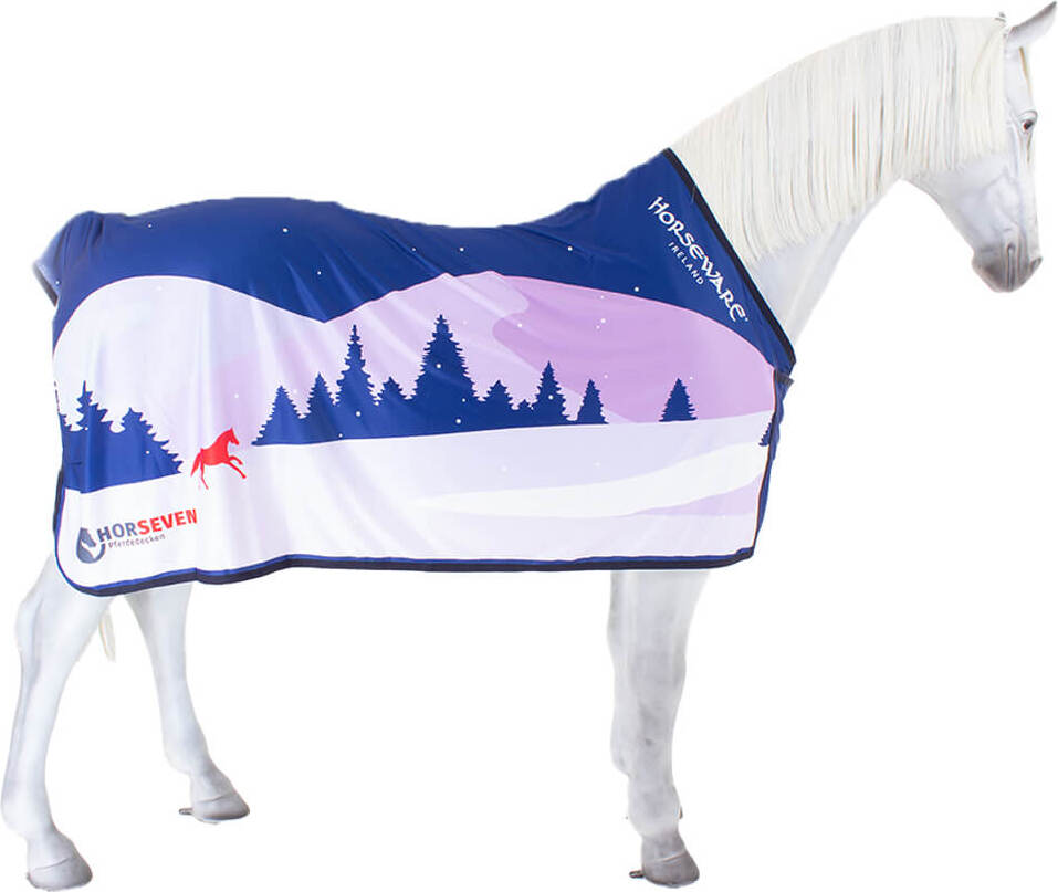 Horseware Weihnachtsdecke designed by HorSeven, Größe:140 AZTPLB-0522-75