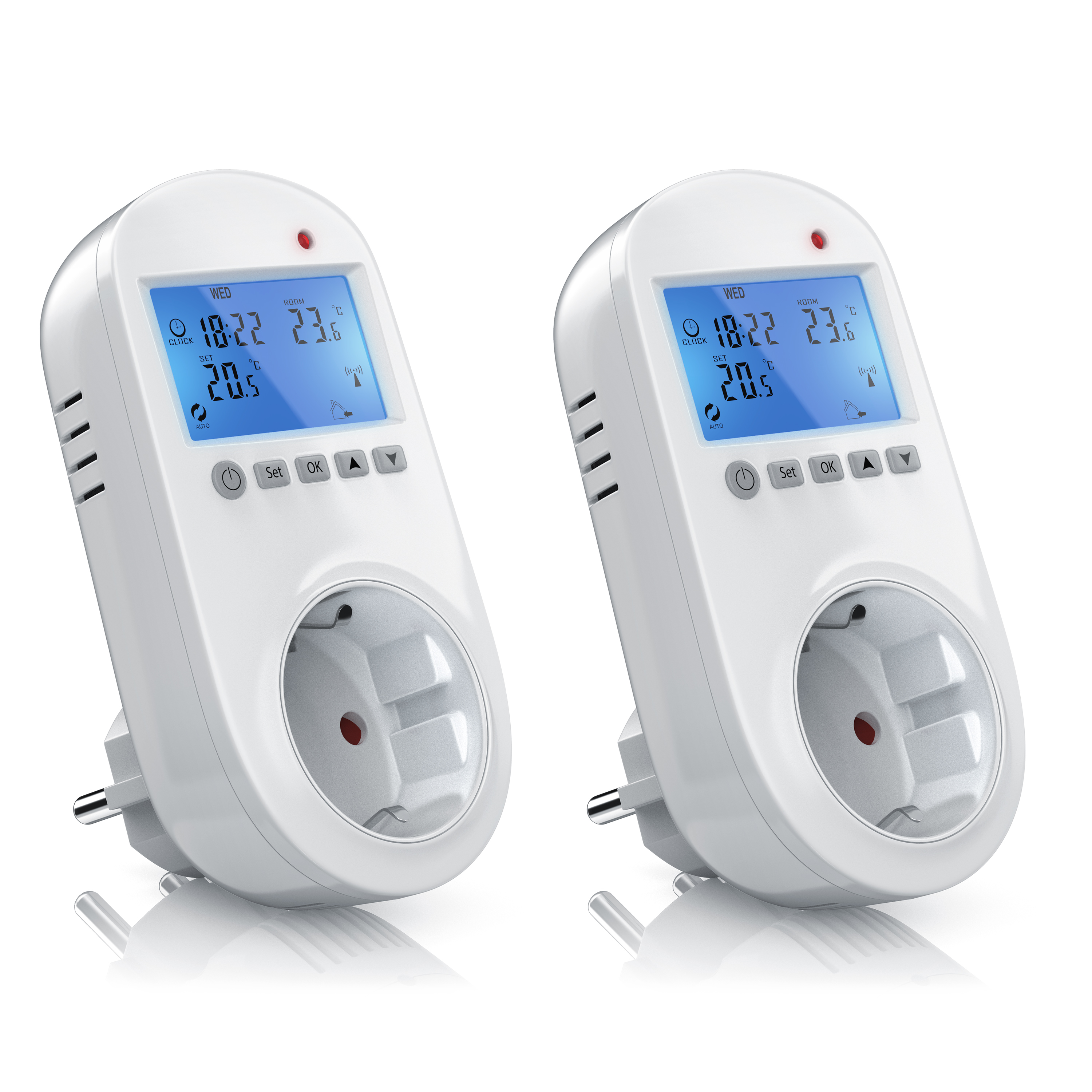 Wifi Smart Thermostat Steckdose Temperaturregler Programmierbar für  Smartlife Google Assistant E