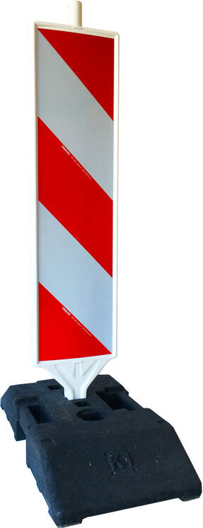 ES-Team Leitbakenset Bake +Fußplatte Sicherheitsbake RA2/B rechts-links