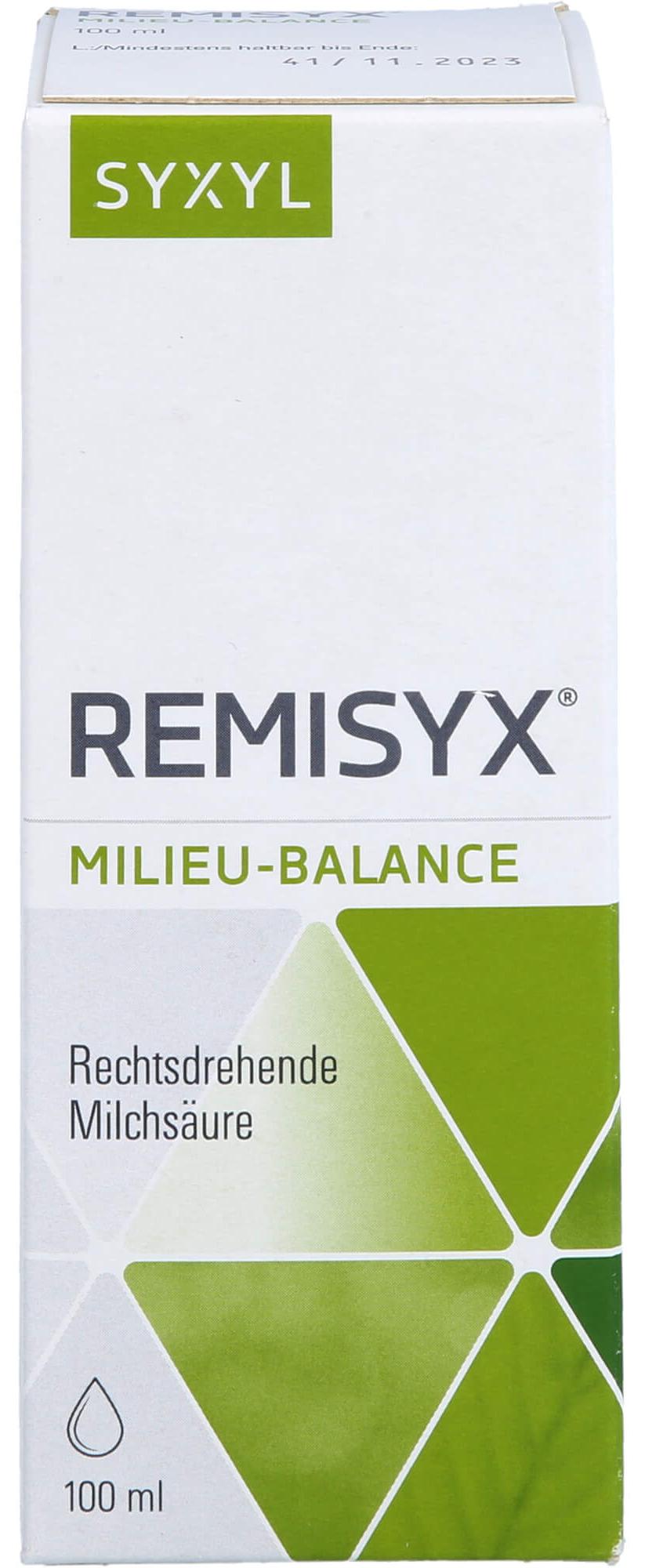 Klosterfrau SYXYL REMISYX Tropfen mit rechtsdrehender Milchsäure zur Ansäuerung des Darms, 100 ml Lösung 09634427