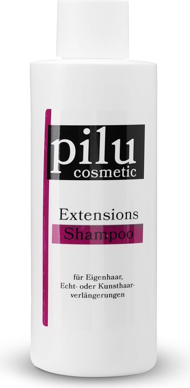 Pilu Cosmetic Shampoo für Kunst- & Echthaarverlängerung 1000 ml