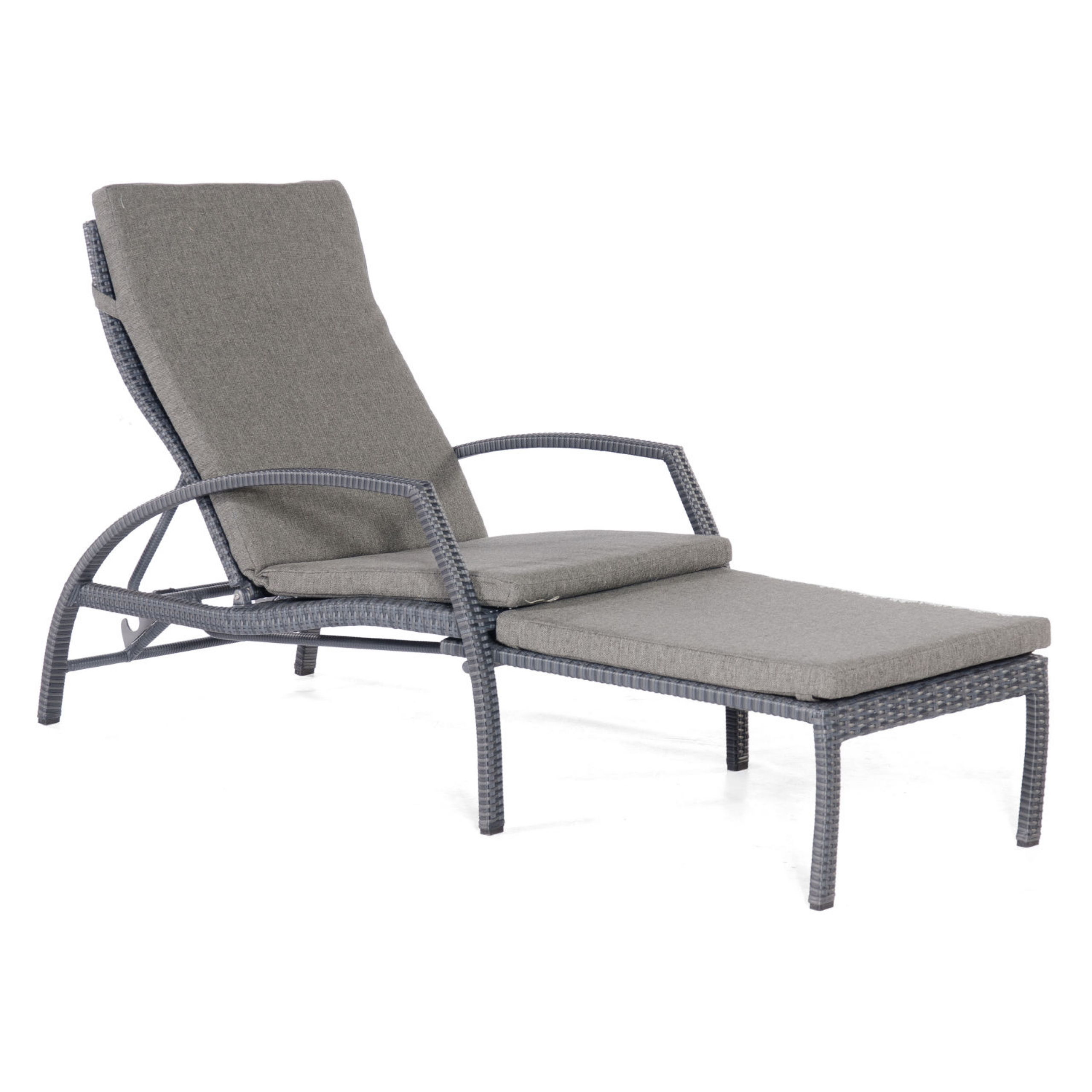 SonnenPartner Liegesessel "Mauritius", graphit-schwarz, 80071128