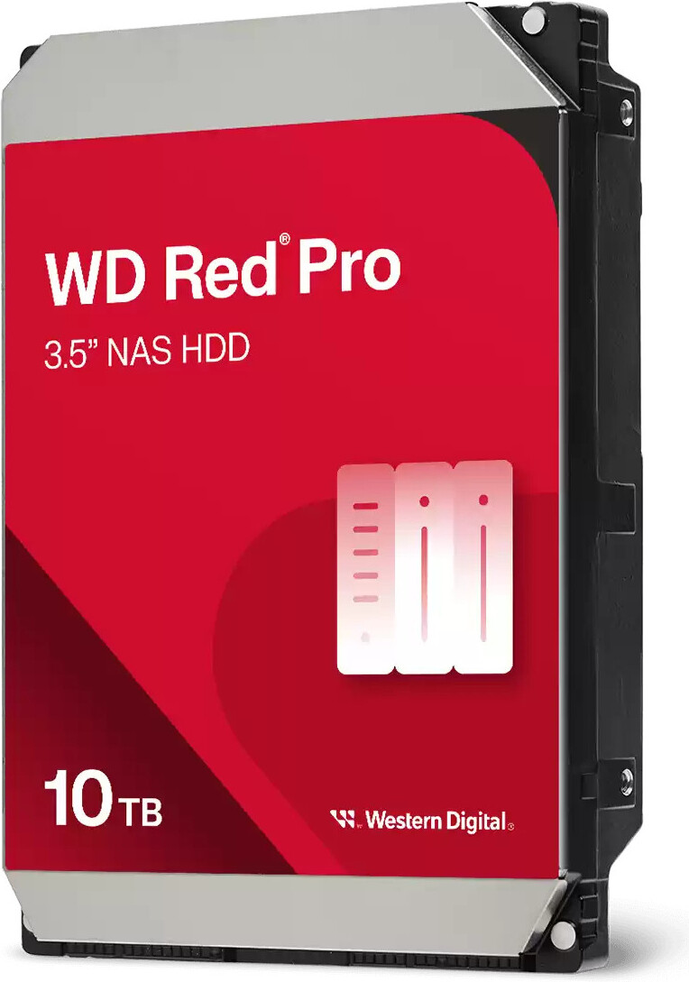 WESTERN DIGITAL Red Pro (3,5'', 10TB, 512MB, 7200 U/min, SATA 6 Gb/s) WD103KFBX