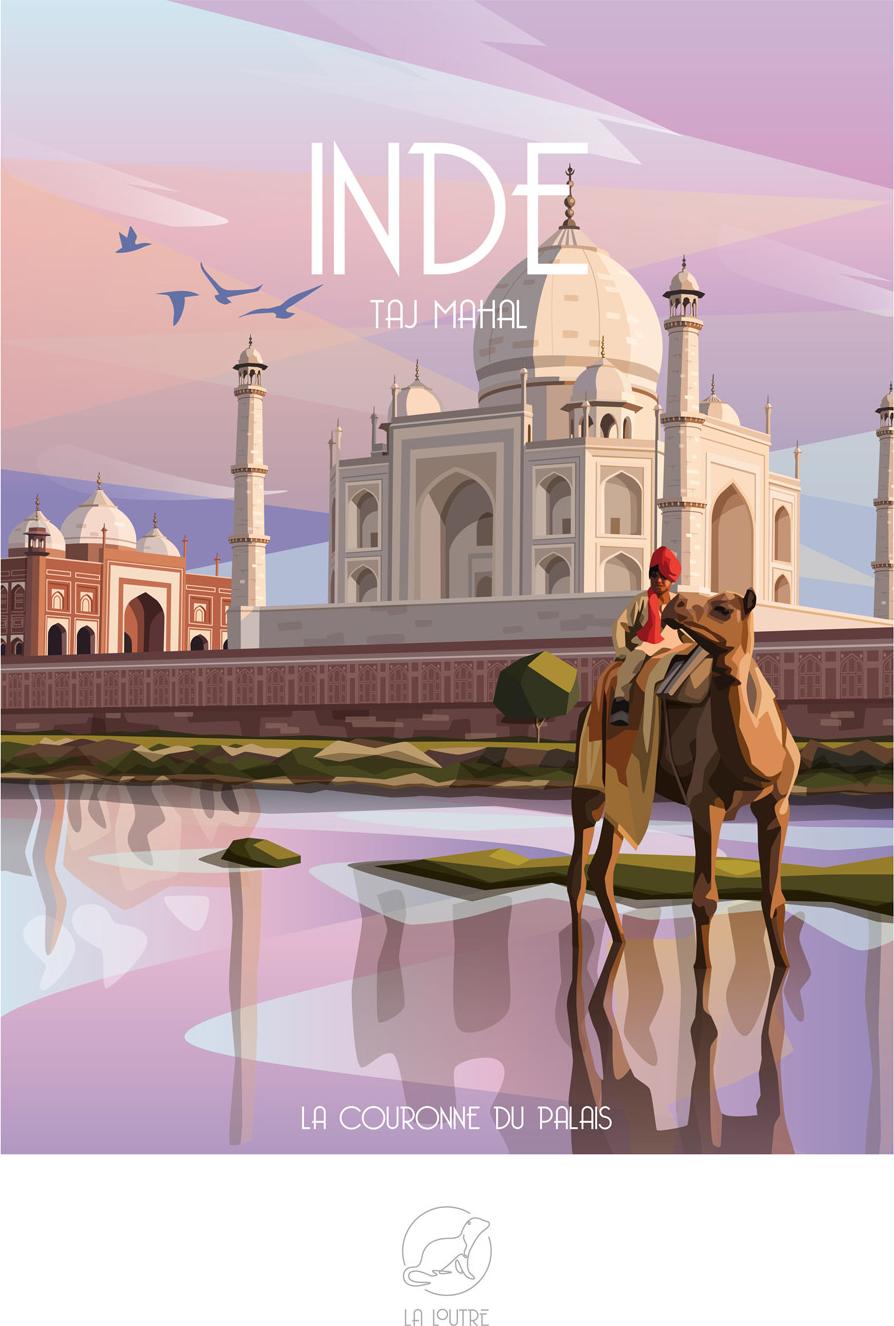 La Loutre puzzels La Loutre Puzzle Taj Mahal - 1000 Teile Puzzlespiel 33967