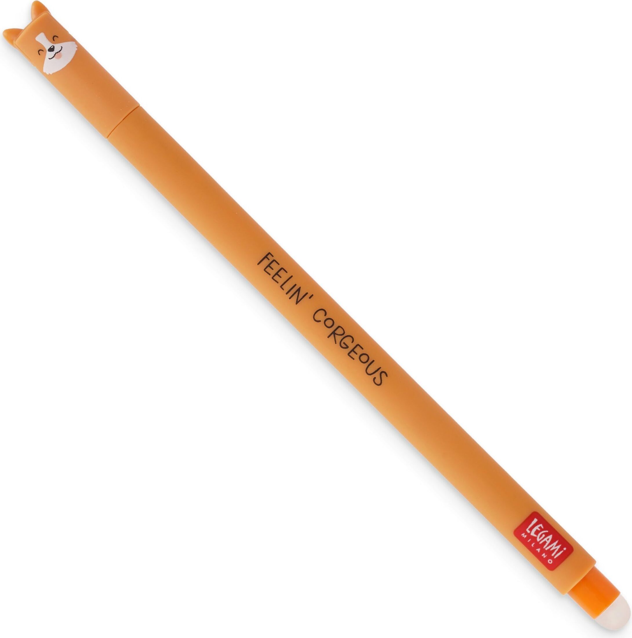 Original Legami Pinguin Gelstift – Radierbarer Kugelschreiber Mit Türkis Tinte | Kreatives Schreibwaren & Schulzubehör