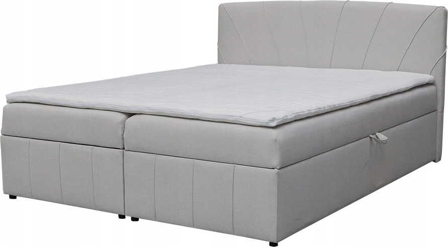 EURO-MEBLE BETT CAIRO 180x200 - KOPFMATERAT KOPFBETT (Creme - Cover 02)