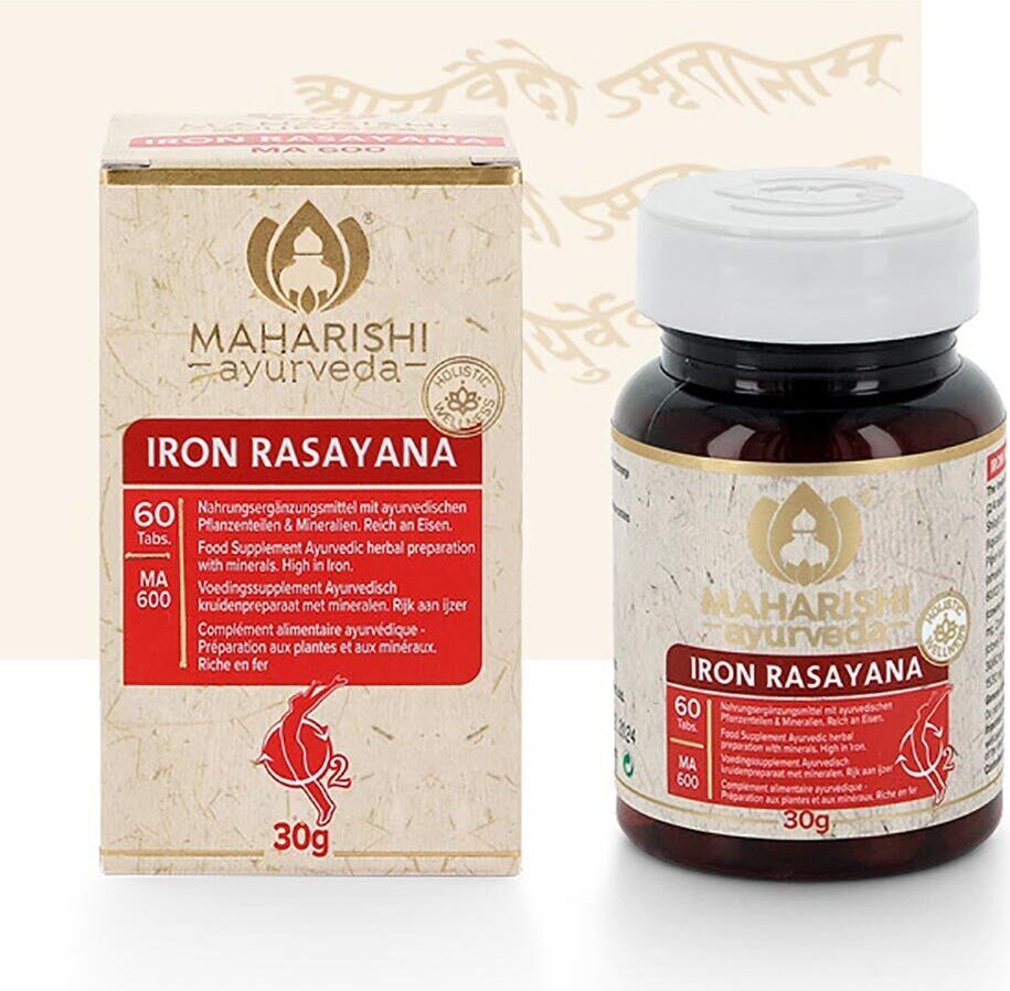 Maharishi Ayurveda Ayurvedisches Eisenrasayana (60 Tabletten), 30 g 117857