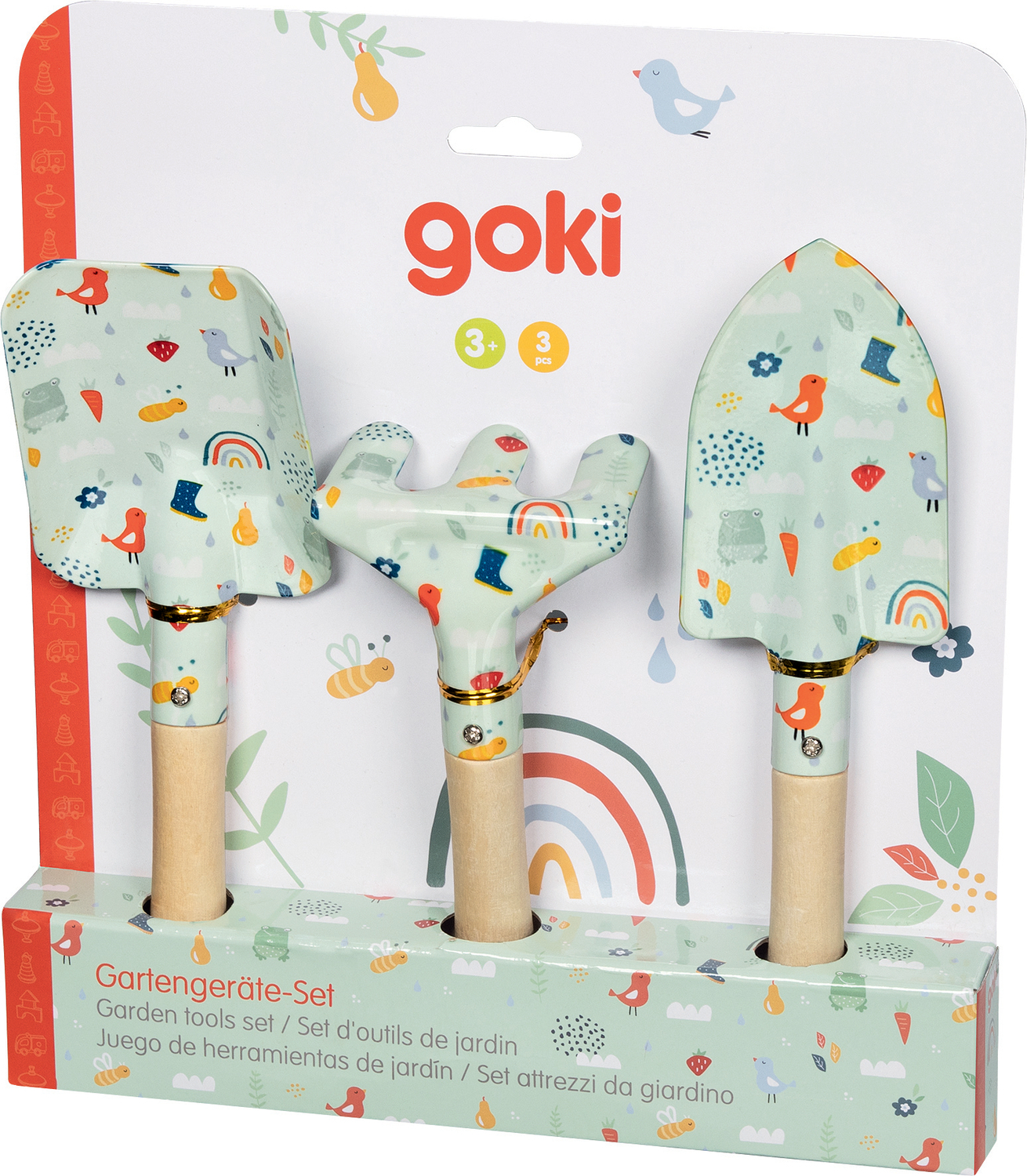 3er Set Hängendes Futternetz Für Hühner & Kleintiere – 60cm Gemüsehalter Mit Haken, Farbig (Gelb, Grün, Blau)