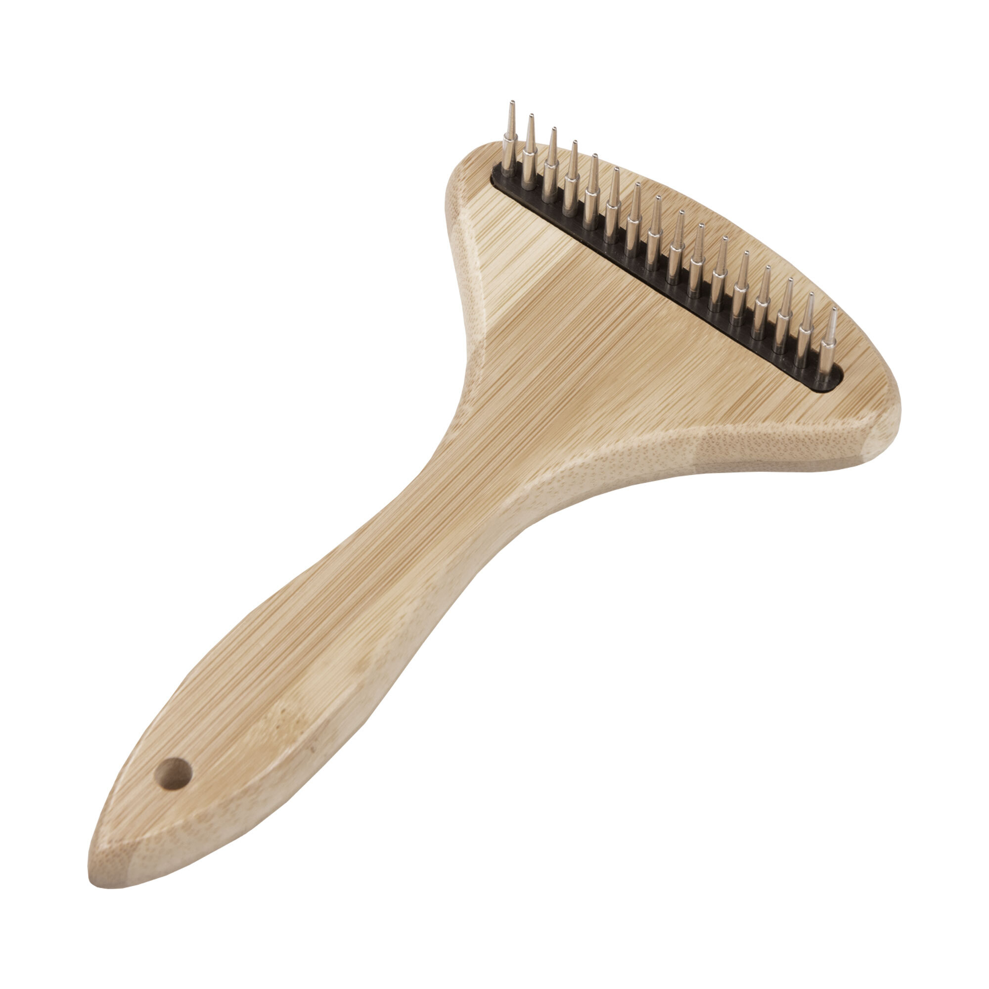 Laroy Group Entfilzerharke Grob, 16 Zähne - Bamboo Hunde Hundebürsten - wertige Pflegeprodukte 625-462201 (158015)