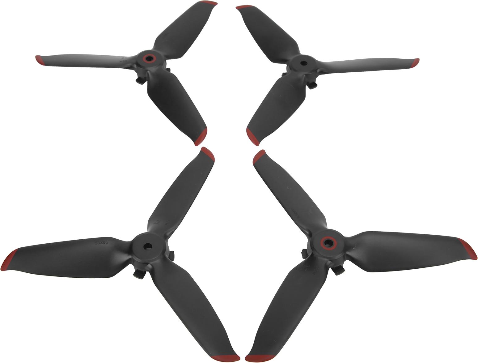 Cocosity 4PCS 5328S Schnellspanner Propeller für DJI FPV Drohne Zubehör Paddelblatt ErsatzRot