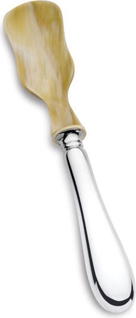 Wilkens Kaviarschaufel mit Hornvorderteil in 925 Sterlingsilber