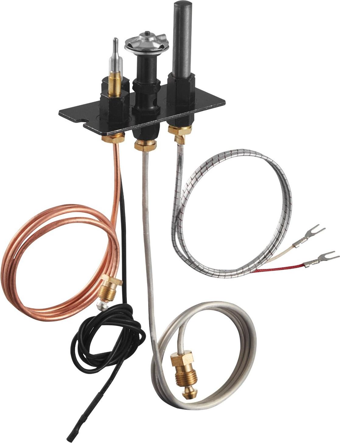 VEVOR Gas-Zündvorrichtung, OE 10002265, 10002264, SRV10002264 Gas-Zündvorrichtung für Kamine, Ersatzteil für Erdgas- und Flüssiggas-Zündung, passend für Majestic, Vermont Castings, Temco, Dutchwest, Monessen, Century