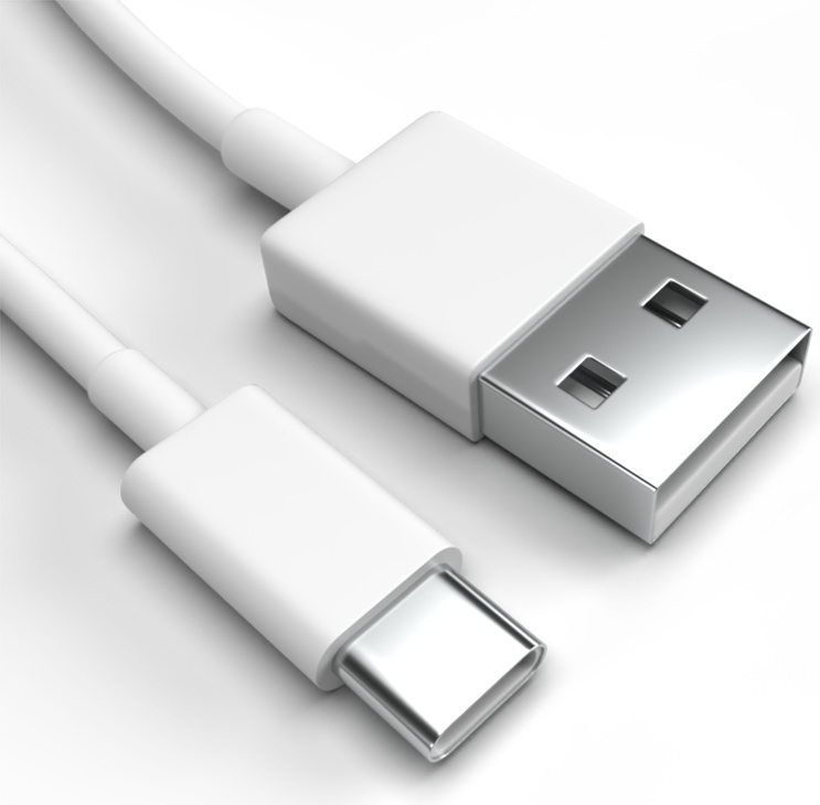 Justcom USB-C Ladekabel für Koobee F2 Plus Weiß 2 m Handy Schnellladekabel Datenkabel 100101031000000328