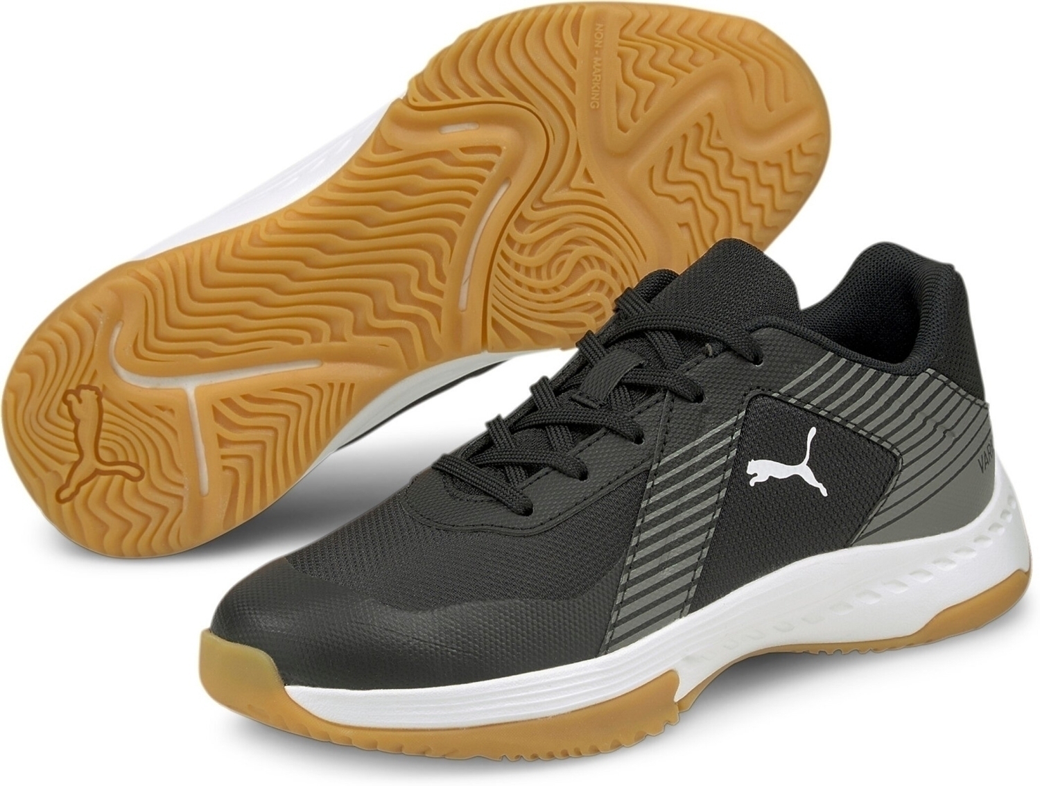 Puma Varion Jr PUMA BLACK-ULTRA GRAY-GUM PUMA BLACK-ULTRA GRAY-GUM 13