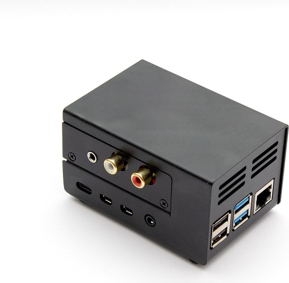 HiFiBerry Stahlgehäuse Raspberry Pi 4, robustes Gehäuse für DACs Digi und Amp-Modelle