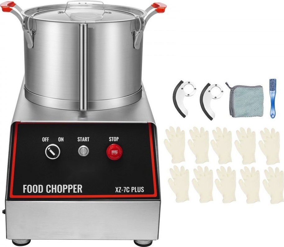 StarTech Gemüseschneider Elektrisch - 750 W Multischneider - Edelstahl - Hotels, Salatläden, Snackbars - Küchengeräte Maschinen AJSQSJ6L840WYONKEV2