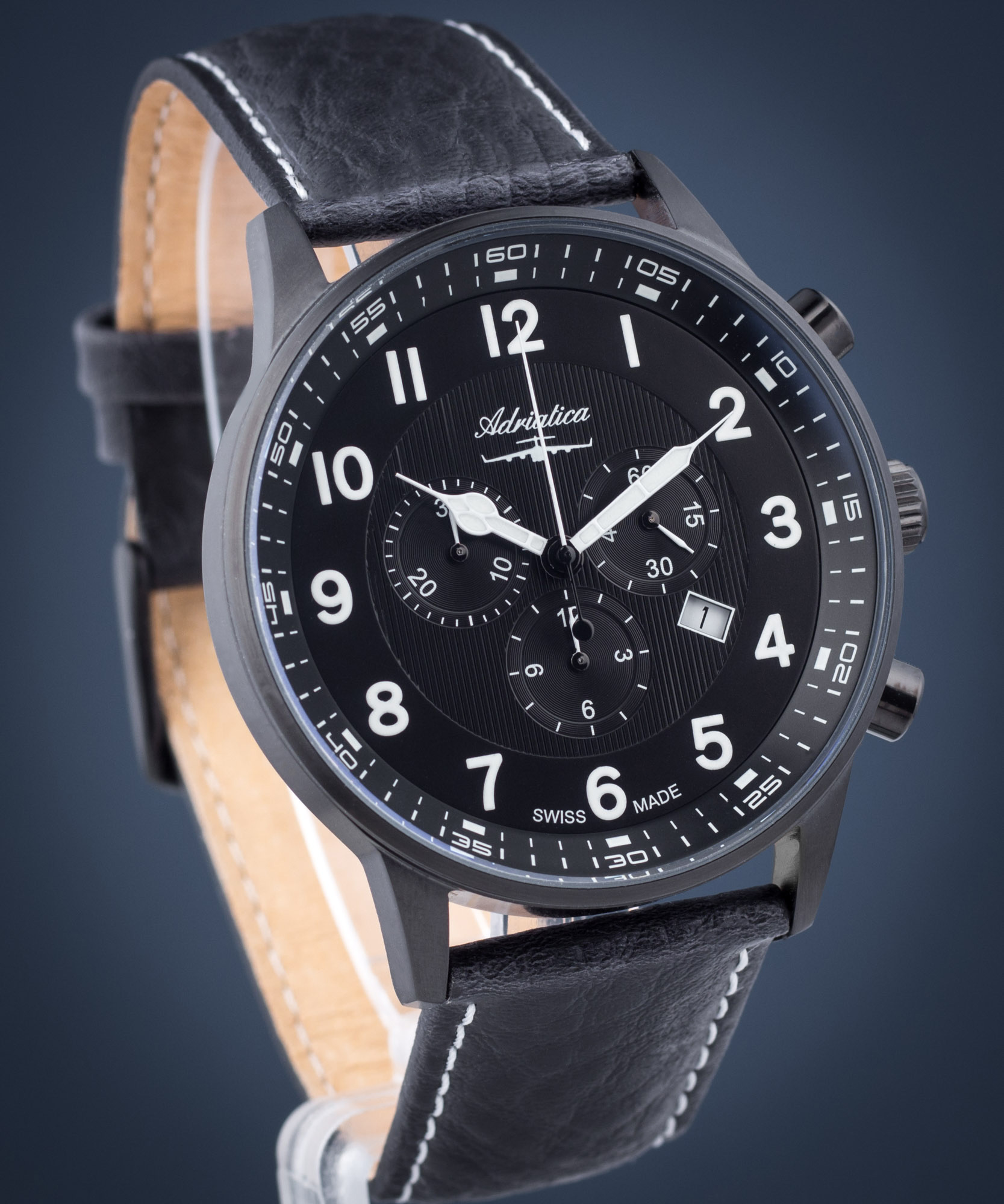 Pánske hodinky Adriatica Aviator Chronograph