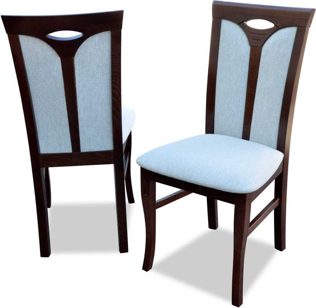 Stuhl Esszimmer Stühle Lehnstuhl Lehnstühle Holz Polster Holzstuhl Grau