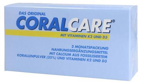 P.M.C. Care GmbH Coralcare 2-Monatspackung Pulver 60X1.5 g 02718836