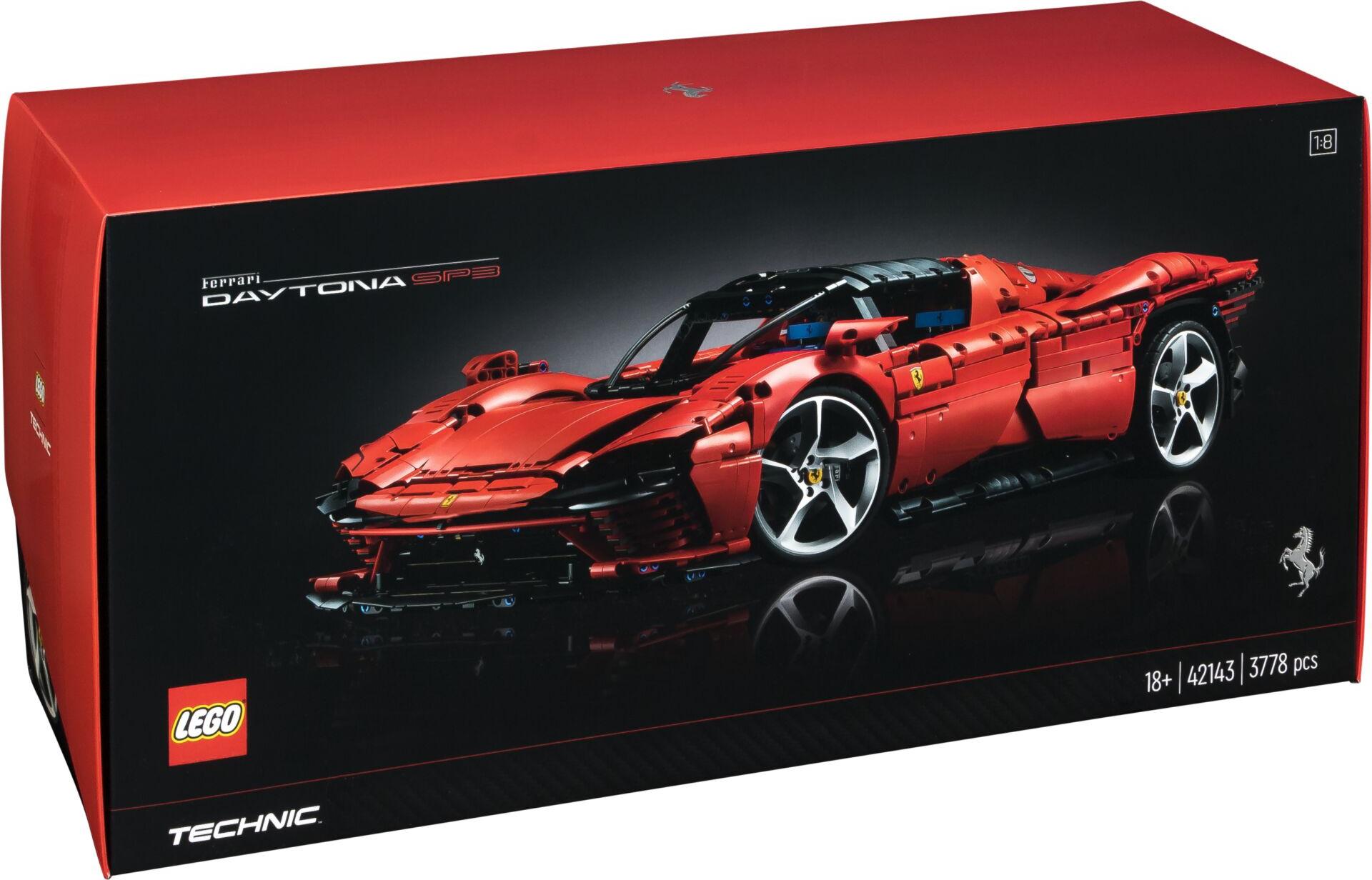 42143 Technic Daytona SP3 Vitrine en Acrylique étanche à la poussière pour modèles d'objets de Collection 62 x 30 x 20 cm (vitrine Uniquement) (2mm