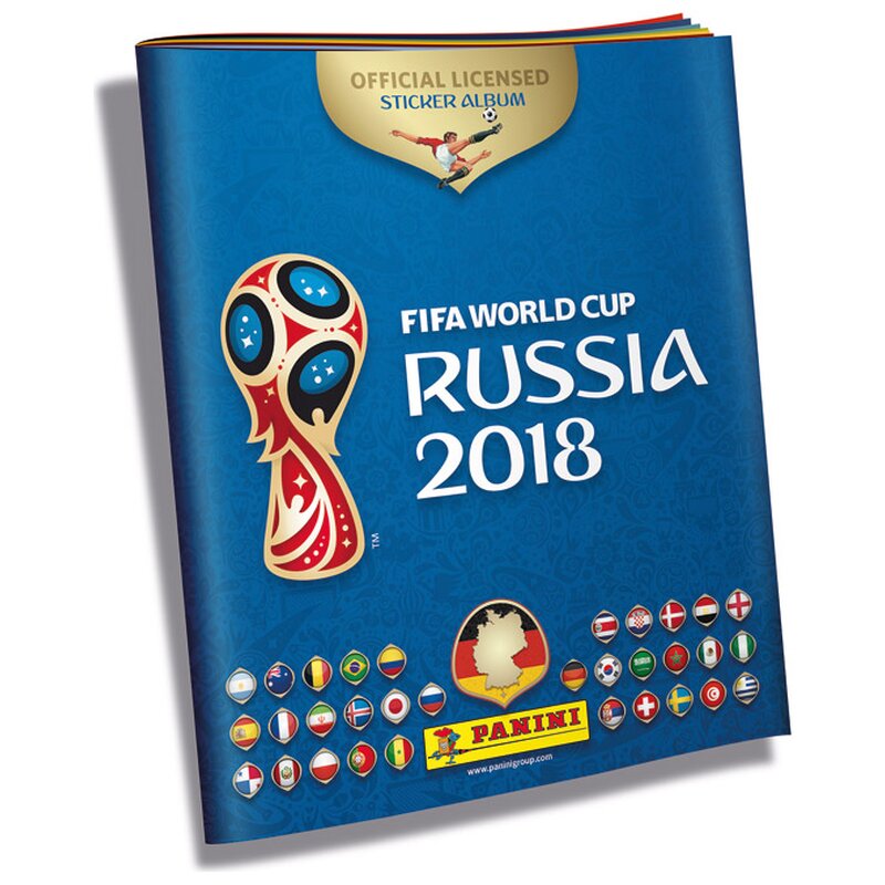Qtrado FIFA WM 2018 Russia Panini Sticker-Album Panini-Sammelalbum