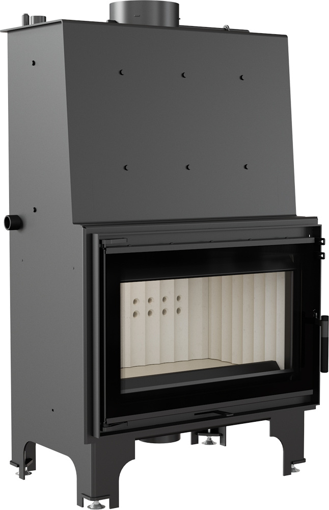 Krový krb Vicario 16 kW Ø 200 dvojité sklo