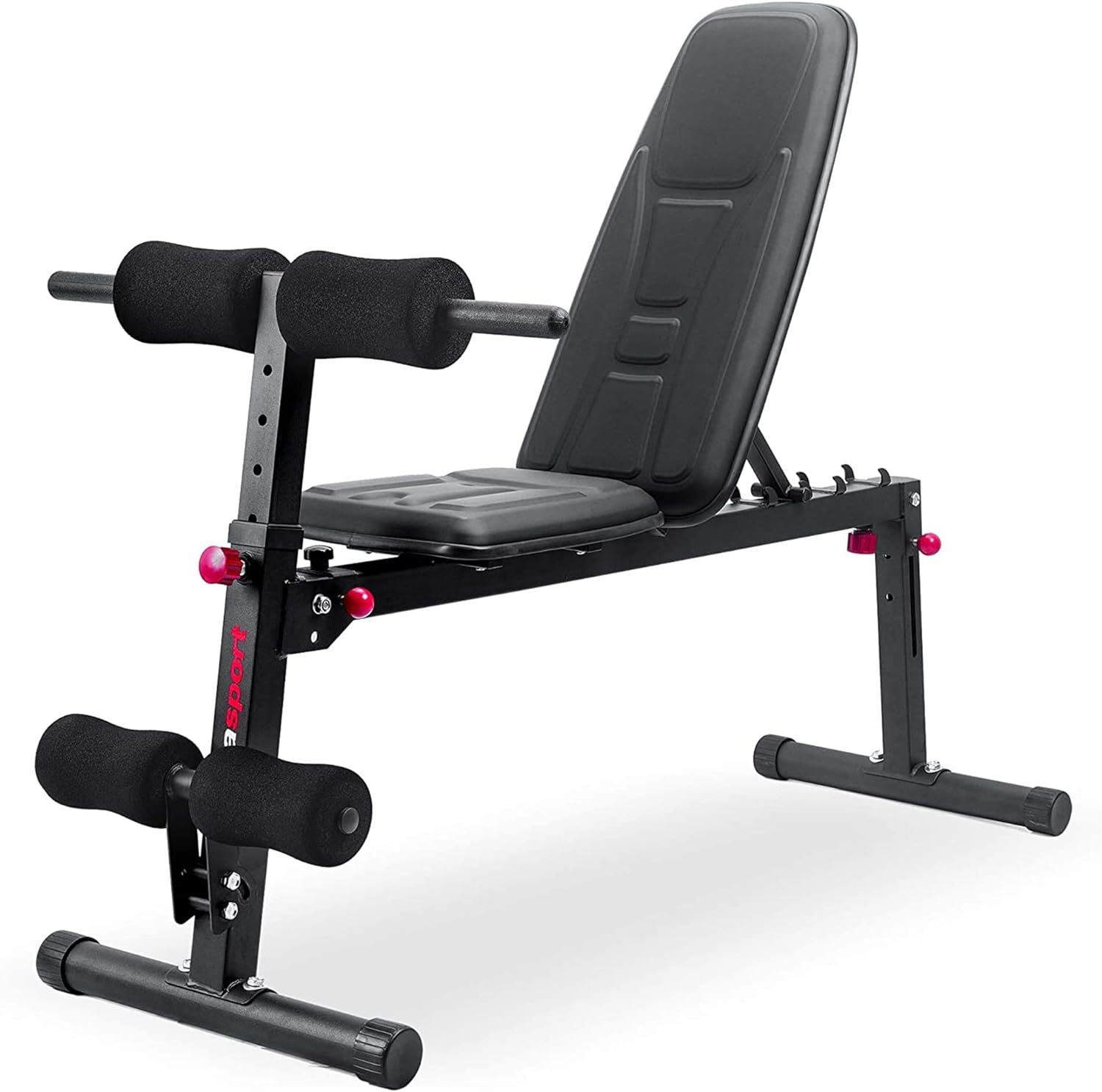 Wellactive/monolith Bauchtrainer Hantelbank Sit Up Bank verstellbar bis 180kg