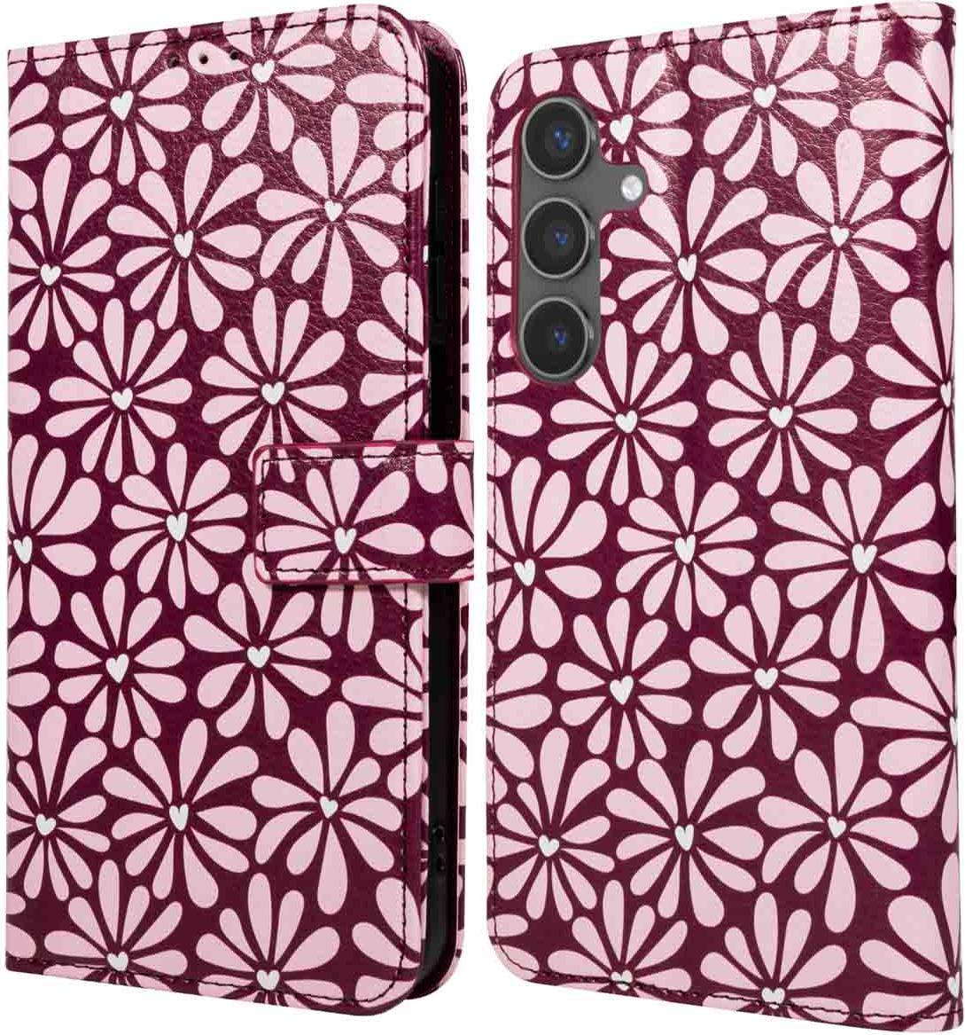 Kryt Samsung Galaxy S25 FE - Imoshion Leatherette - imoshion Flip Flap - Viacfarebný