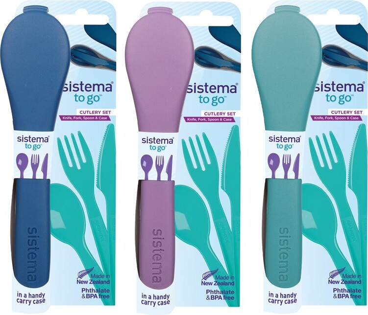 Sistema Plastics Sistema® TO GO™ Besteckset mix
