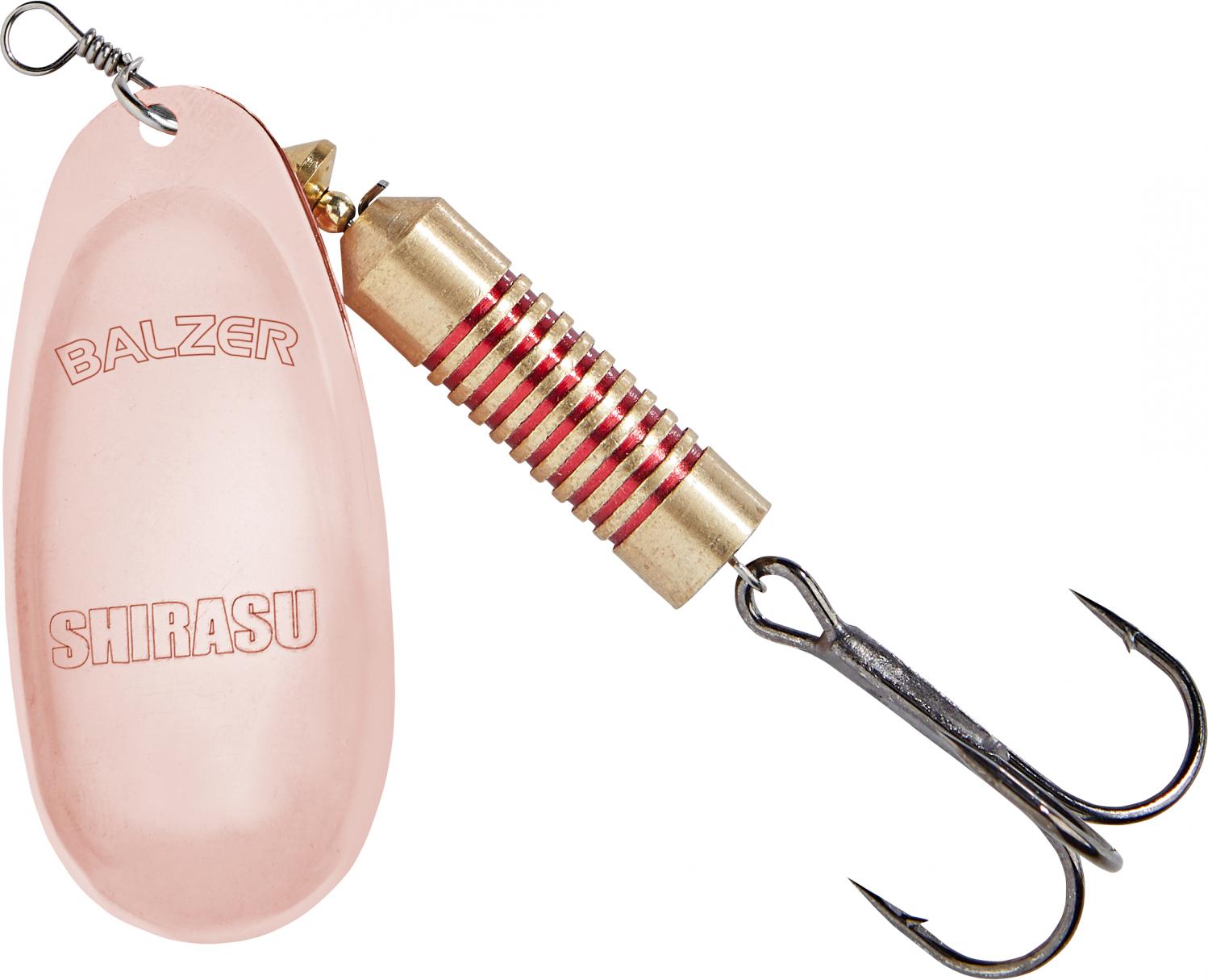Shirasu Hecht Spinner (Kupfer)