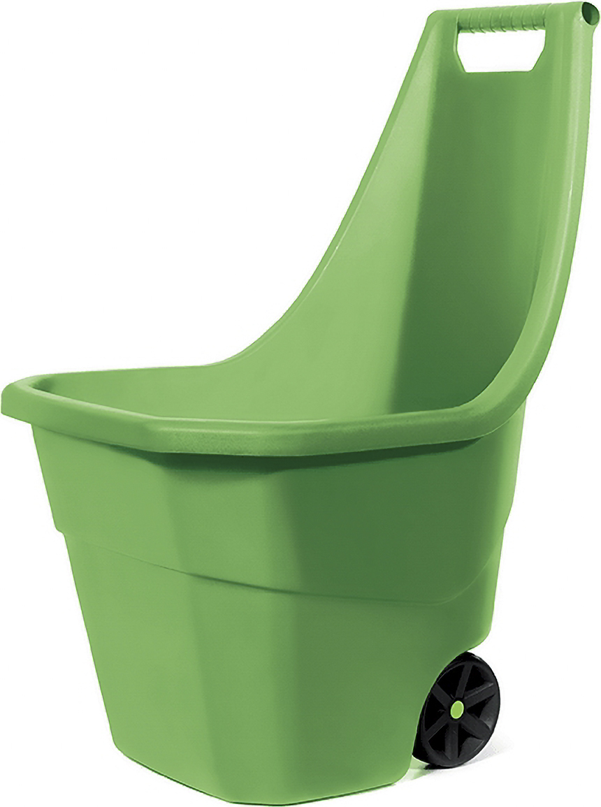 Prosperplast Schubkarre für Garten LOAD GO 55L Grün 7318