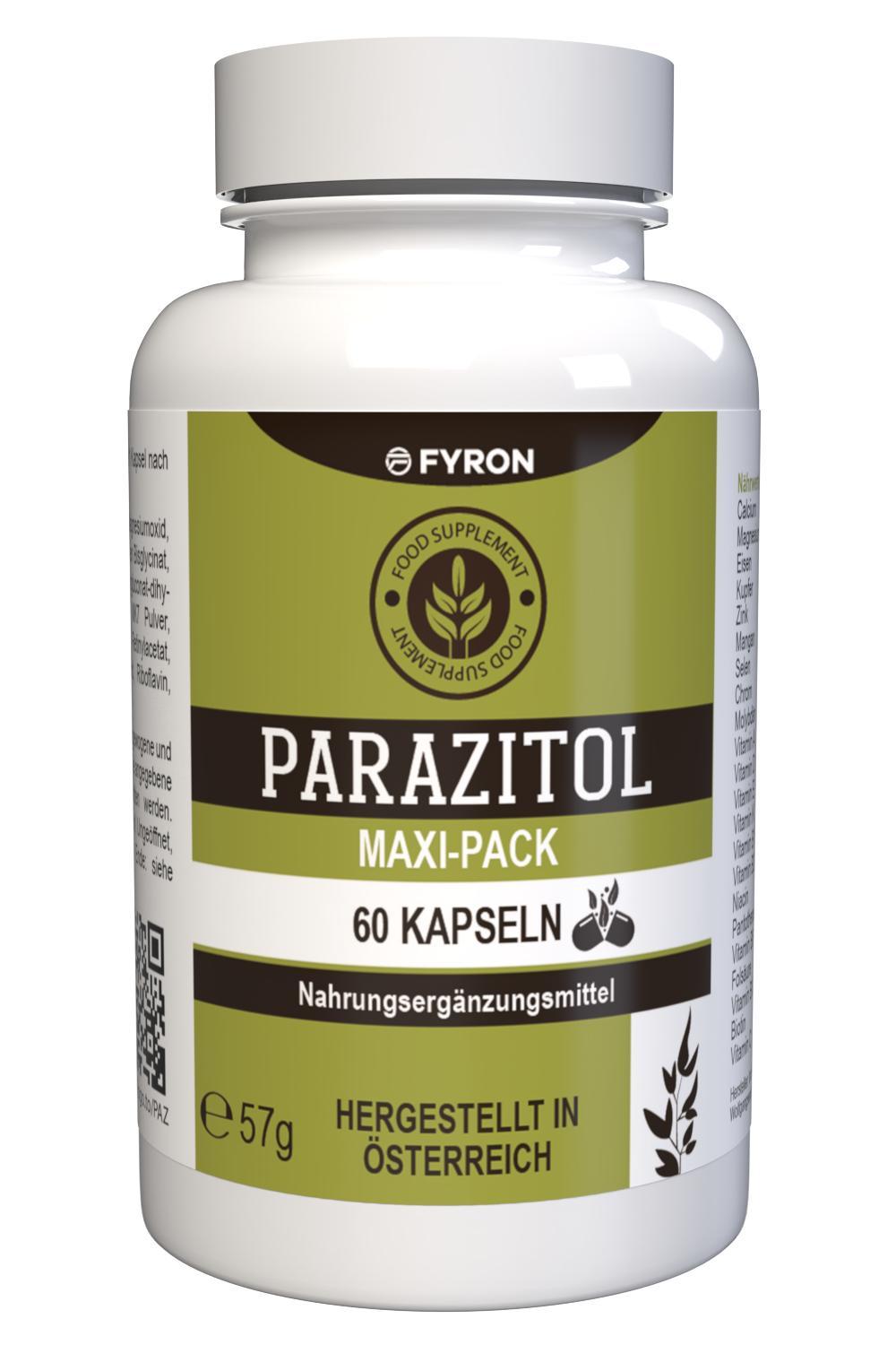 IncHealth Inter GmbH Parazitol - 60 Kapseln Parazitol-mv1x