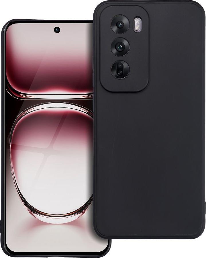 Puzdro MATT na mobilný telefón vhodné pre OPPO Reno 12 Pro 5G čierne