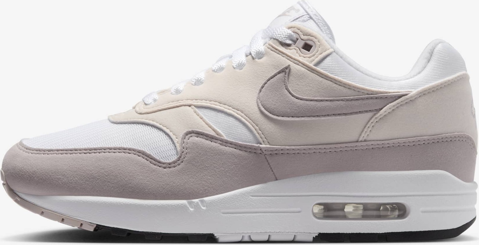 NIKE - w air max 1 - wit combi