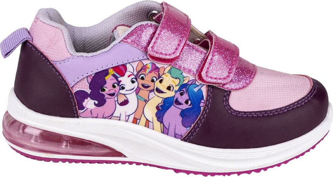 Tréningové nohavice s LED My Little Pony na suchý zips ružové - 32