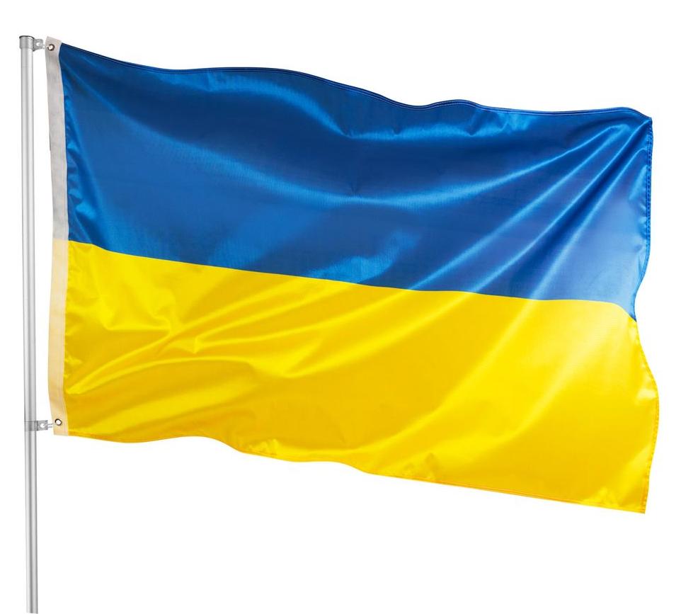 PHENO FLAGS Premium Ukraine Flagge 90 x 150 cm Ukrainische Fahne 958