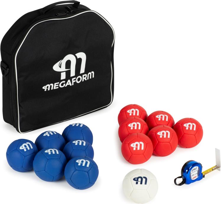 Megaform Boccia Set - inklusive weiche Bocciakugeln und Tragetasche M492518