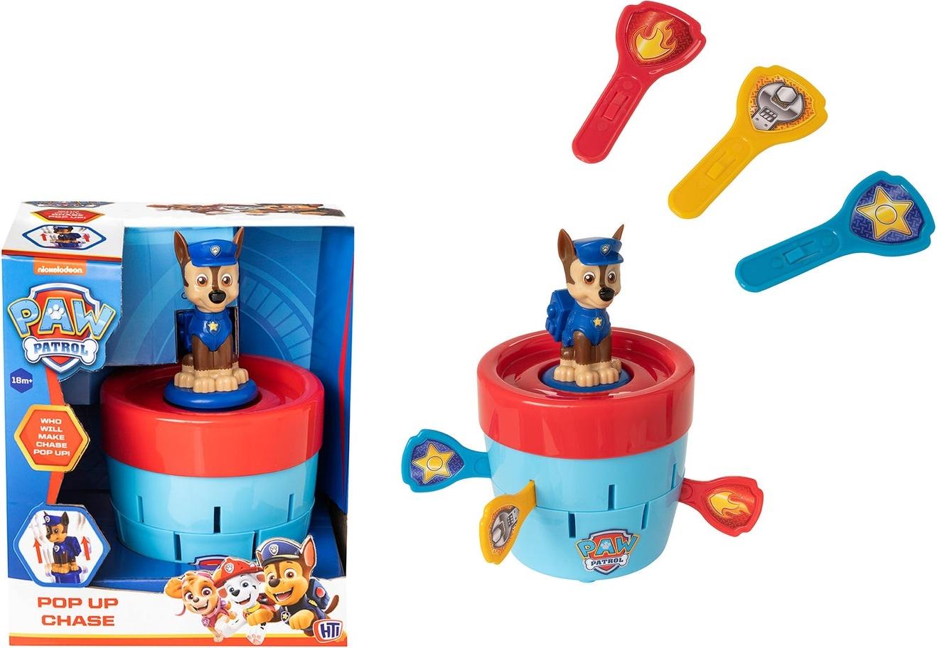 HTI Paw Patrol Pop Up Chase Spiel für Kinder - Lernspielzeug
