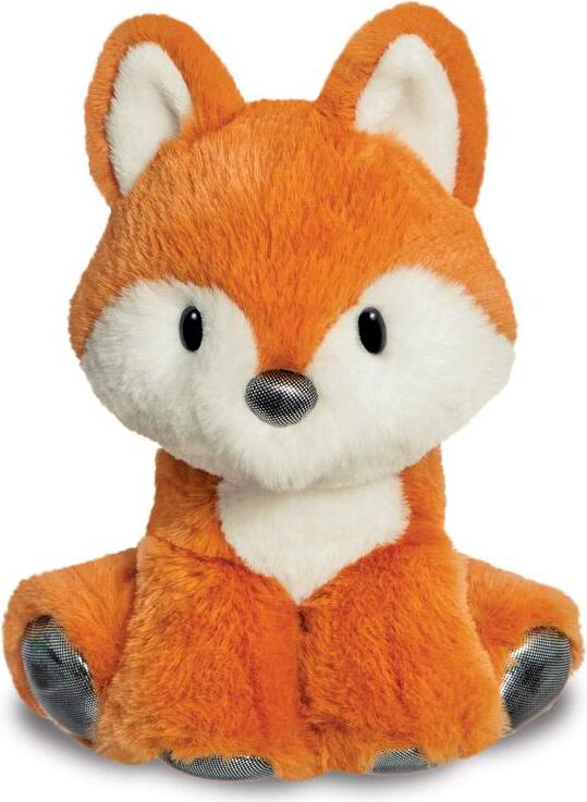 Aurora World Aurora 61407 - Glitzy Tots Fuchs - Plüschtier, 20 cm AUR61407