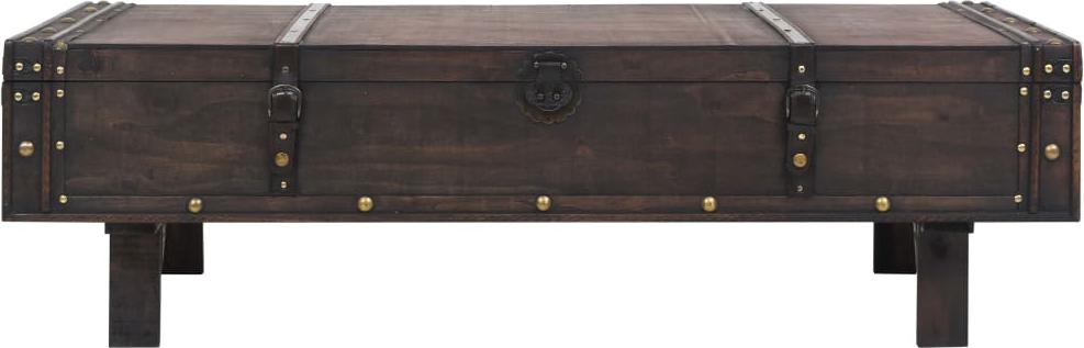 vidaXL Couchtisch Sperrholz Vintage-Stil 120x55x35 cm