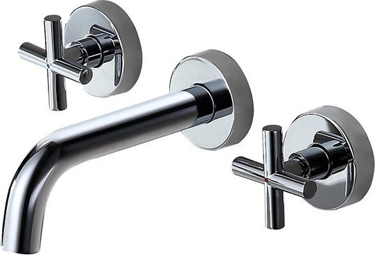 Silla | Wasserhahn Bad - Waschtischarmatur - Chrom - Spültischarmatur - Badarmatur