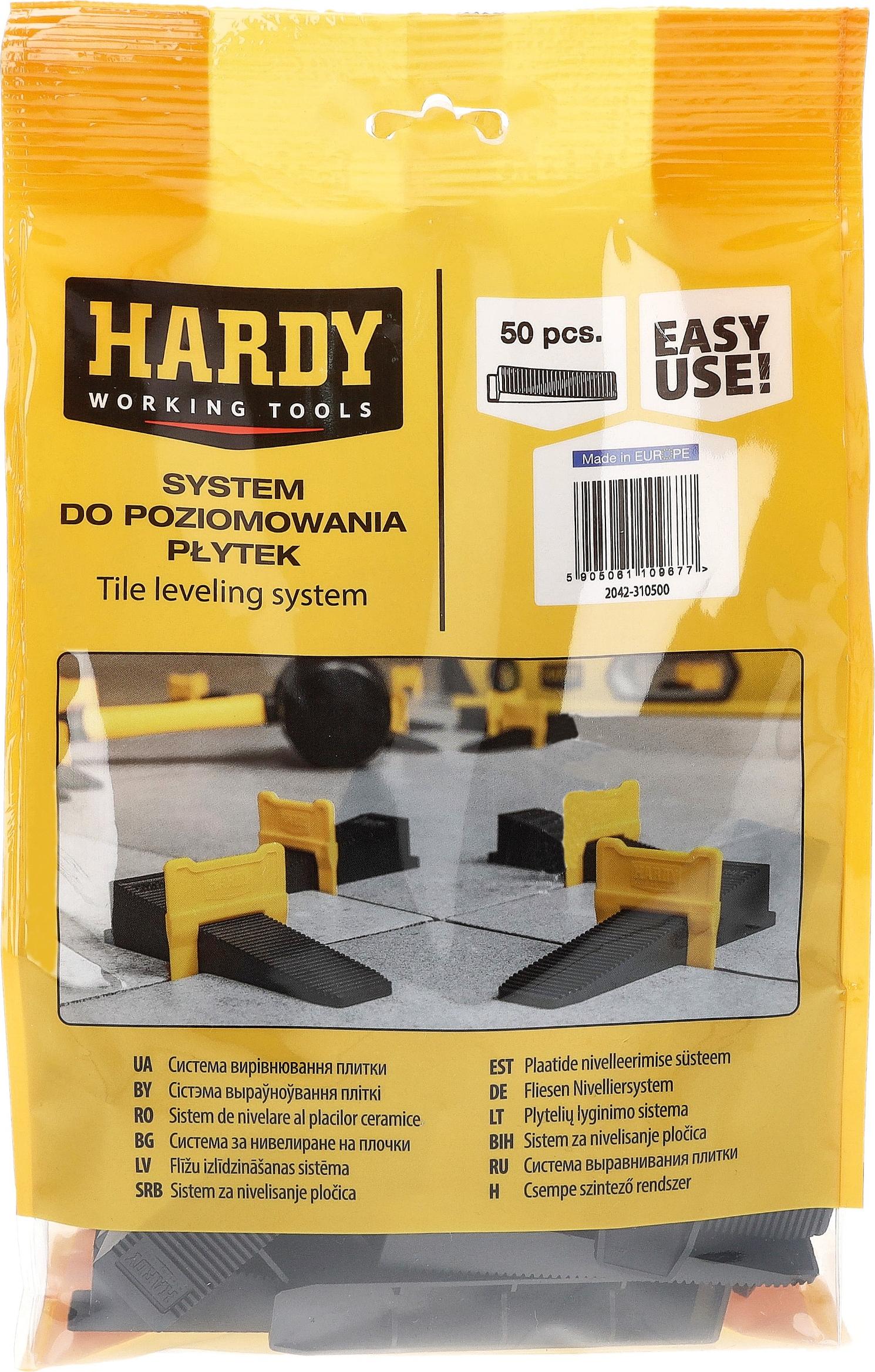 KAEM Keile für Hardy Nivelliersystem 50 Stk.