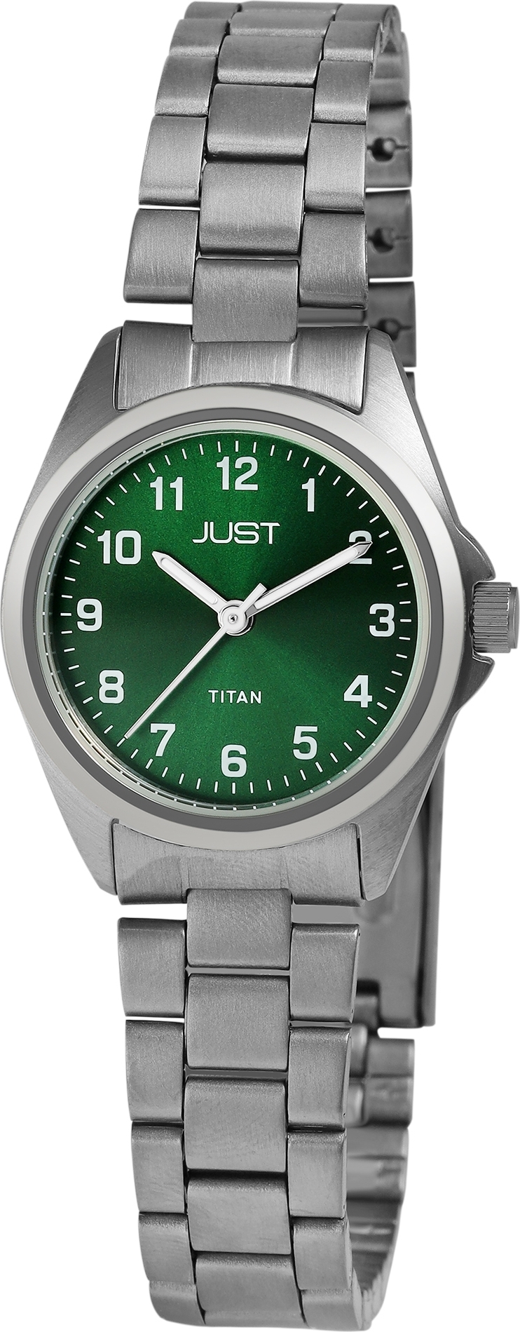 Just Damenarmbanduhr aus Titan, 5 Bar