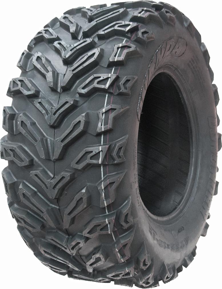 25x10.00-12 Quad ATV pneumatika 6ply Wanda P3103 E-Marked Road Legal Tubeless Tire