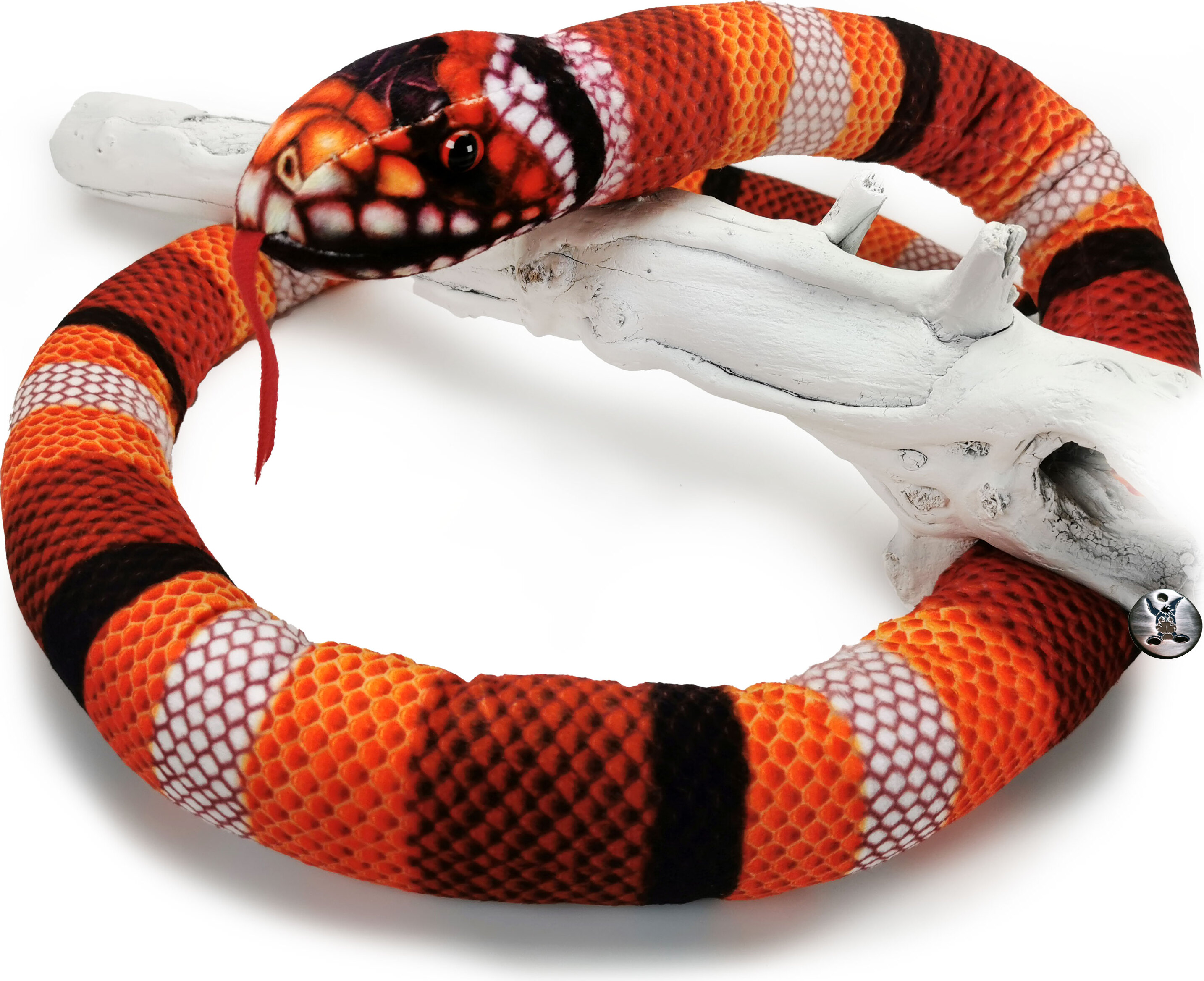 Kuscheltiere*biz Korallenschlange Kuscheltier Schlange Giftschlange 150 cm Plüschschlange Plüschtier CHILLY KT531872