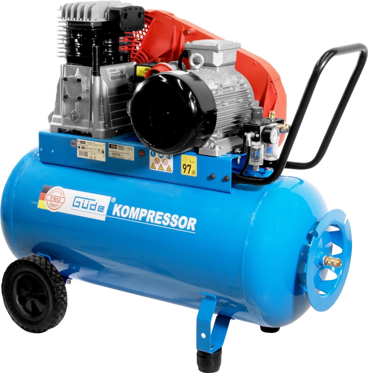 GÜDE Kompressor Druckluftkompressor Luftkompressor 635/10/90 PRO 400V 75520