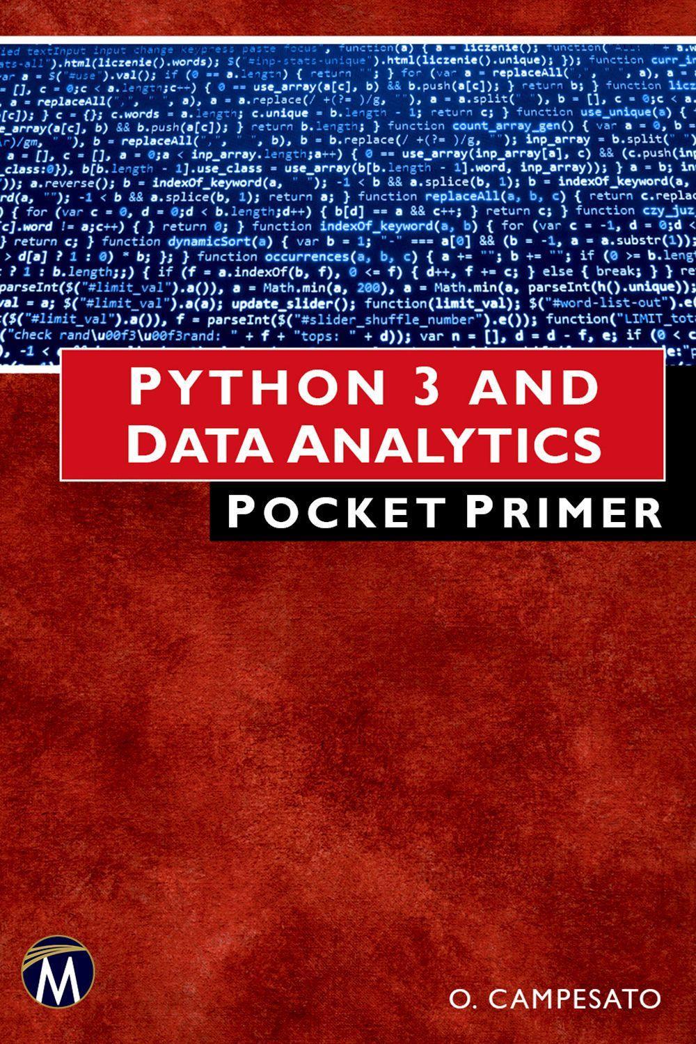 Sonstige Verlage Python 3 and Data Analytics Pocket Primer