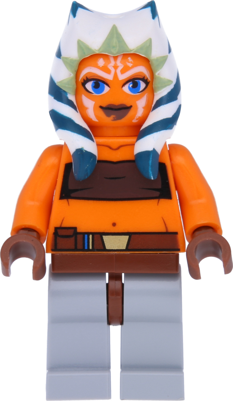 1x minifigúrka Lego Star Wars Ahsoka Tano Padawan hlava dutá 8098 sw0192