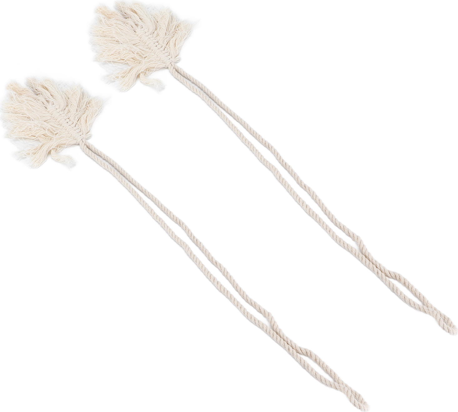 Cocosity Vorhangklammern,Vorhangseil,Vorhangband,Vorhang Raffhalter,Baumwollvorhangseil,Vorhangzubehör